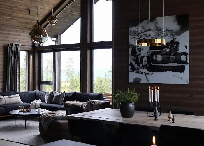 Ferienhaus New With Great View Hafjell